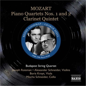 Mozart - Piano Quartets Nos. 1 & 2 in the group Externt_Lager /  at Bengans Skivbutik AB (1171357)