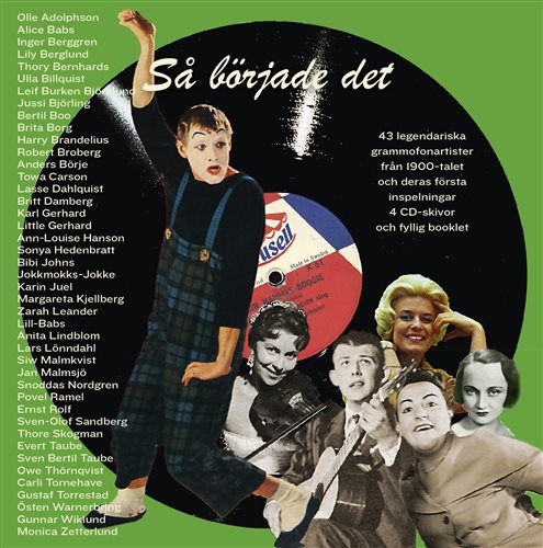 Diverse Artister - Så Började Det in the group CD / Dansband-Schlager at Bengans Skivbutik AB (1175618)