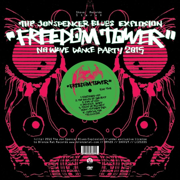 Jon Spencer Blues Explosion The - Freedom Tower: No Wave Dance Party in the group CD / Bestsellers at Bengans Skivbutik AB (1193544)
