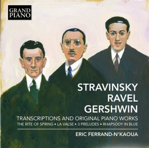 Stravinsky Ravel Gershwin - Transcriptions And Original Piano W in the group Externt_Lager /  at Bengans Skivbutik AB (1246320)