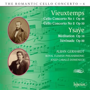 Viexteumps Henry / Ysaÿe Eugène - The Romantic Cello Concerto Vol 6 in the group Externt_Lager /  at Bengans Skivbutik AB (1246327)