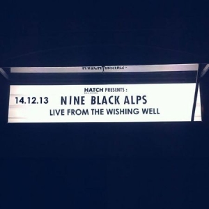 Nine Black Alps - Live From The Wishing Well in the group CD / Rock at Bengans Skivbutik AB (1252117)
