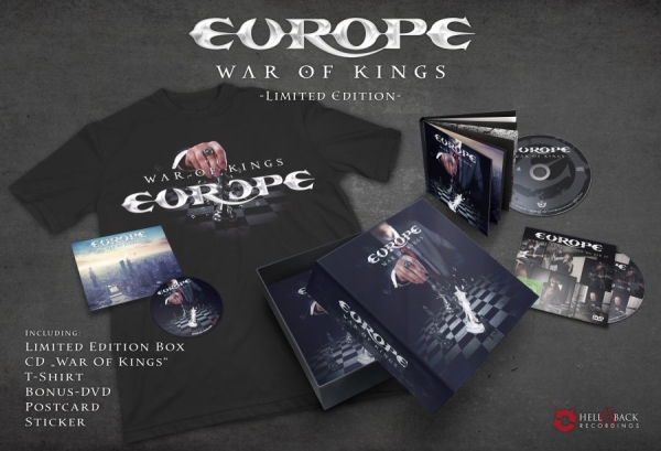 Europe - War Of Kings in the group CD / Hårdrock/ Heavy metal at Bengans Skivbutik AB (1260866)
