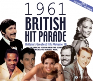 Various Artists - 1961 British Hit Parade Part Three: in the group CD / Pop-Rock at Bengans Skivbutik AB (1266598)