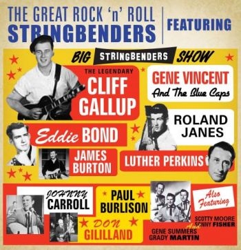 Gallup Cliff And Friends - Great Rock'n'roll Stringbenders in the group CD / Bestsellers at Bengans Skivbutik AB (1267132)