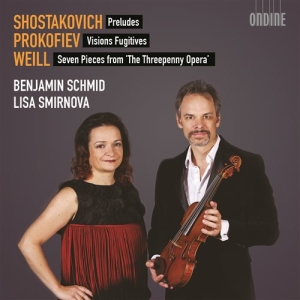 Shostakovich / Prokofiev / Weill - Preludes / Visions Fugitives / Seve in the group Externt_Lager /  at Bengans Skivbutik AB (1271342)