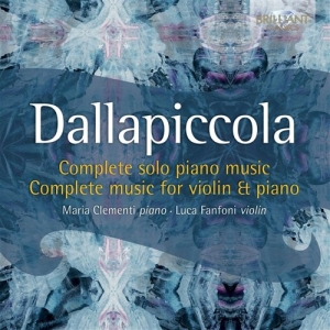 Dallapiccola Luigi - Complete Music For Piano And Violin in the group Externt_Lager /  at Bengans Skivbutik AB (1271778)