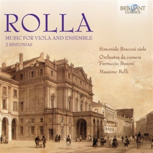 Rolla Alessandro - Music For Viola And Ensemble in the group Externt_Lager /  at Bengans Skivbutik AB (1271779)