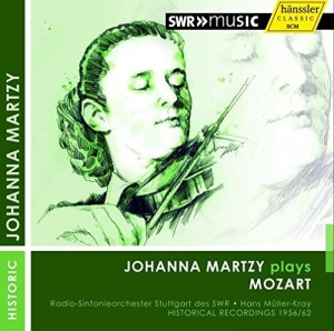 Mozart W. A. - Johanna Martzy Plays in the group Externt_Lager /  at Bengans Skivbutik AB (1273294)