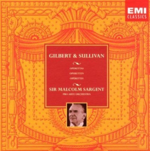 Sir Malcolm Sargent - Gilbert & Sullivan: Operettas in the group CD / Klassiskt at Bengans Skivbutik AB (1289012)