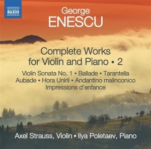 Enescu George - Compl. Works F. Violin 2 in the group Externt_Lager /  at Bengans Skivbutik AB (1309884)