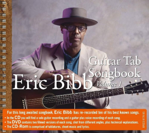 Eric Bibb - Guitar-Tab Songbook Vol.1 (Cd+Dvd+C in the group Minishops / Eric Bibb at Bengans Skivbutik AB (1310147)