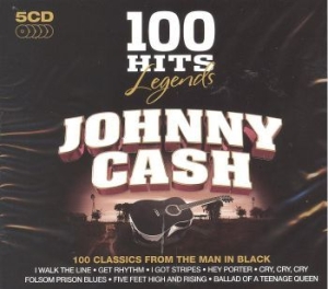 Johnny Cash - 100 Hits Legend 5-Cd in the group CD / Pop-Rock at Bengans Skivbutik AB (1349212)