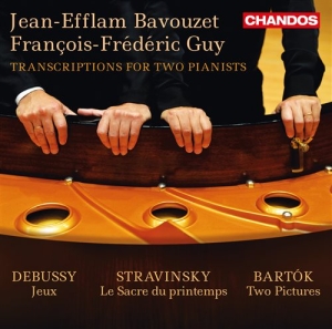 Bartók / Debussy / Stravinsky - Transcriptions For Two Pianists in the group Externt_Lager /  at Bengans Skivbutik AB (1485095)
