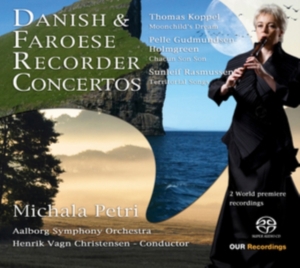 Various Composers - Danish & Faroese Recorder Ctos. in the group MUSIK / SACD / Klassiskt at Bengans Skivbutik AB (1485108)