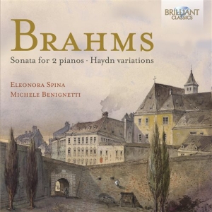 Brahms Johannes - Sonata For 2 Pianos in the group Externt_Lager /  at Bengans Skivbutik AB (1485620)
