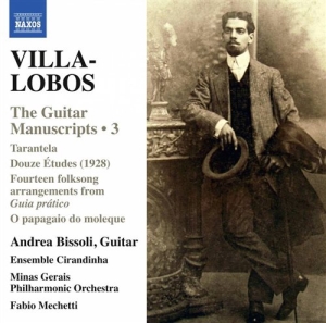 Villa-Lobos - The Guitar Manuscripts Vol. 3 in the group Externt_Lager /  at Bengans Skivbutik AB (1485686)