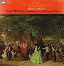 Itzhak Perlman - Dvorák: Violin Concerto in the group CD / Pop-Rock at Bengans Skivbutik AB (1490044)