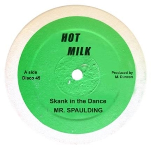 Mr Spaulding - Skank In The Dance / Skank In The D in the group VINYL / Reggae at Bengans Skivbutik AB (1521205)