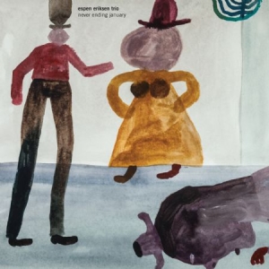 Eriksen Espen - Never Ending January in the group CD / Jazz at Bengans Skivbutik AB (1528794)