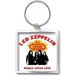 Led Zeppelin - Whole lotta love metal keychain in the group MERCHANDISE / Keyring / Pop-Rock at Bengans Skivbutik AB (1533600)