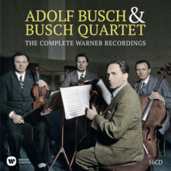 Adolf Busch - Adolf Busch & The Busch Quarte in the group CD / Bestsellers at Bengans Skivbutik AB (1545880)