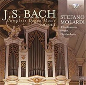 Bach J S - Complete Organ Music, Vol. 4 in the group Externt_Lager /  at Bengans Skivbutik AB (1550926)