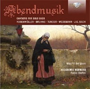 Bruhns / Bach J C / Weckmann - Abendmusik - Cantatas For Solo Bass in the group Externt_Lager /  at Bengans Skivbutik AB (1550928)