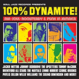 Soul Jazz Records Presents - 100% Dynamite! in the group VINYL / Reggae,RnB-Soul at Bengans Skivbutik AB (1551625)