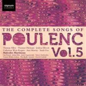 Poulenc Francis - The Complete Songs, Vol. 5 in the group Externt_Lager /  at Bengans Skivbutik AB (1552121)