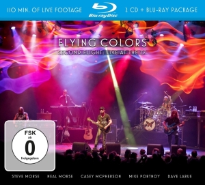 Flying Colors - Second Flight:Live At The Z7 in the group MUSIK / Blu-Ray+CD / Rock at Bengans Skivbutik AB (1552378)