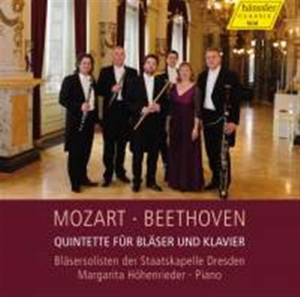 Beethoven / Mozart - Quintets For Winds & Piano in the group Externt_Lager /  at Bengans Skivbutik AB (1555163)