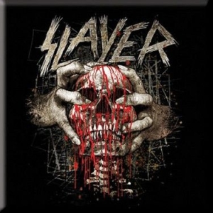 Slayer - Slayer Skull Clench Fridge Magnet in the group MERCHANDISE / Magnet / Pop-Rock at Bengans Skivbutik AB (1556216)