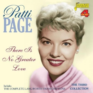 Page Patti - There Is No Greater Love in the group CD / Pop-Rock at Bengans Skivbutik AB (1561073)