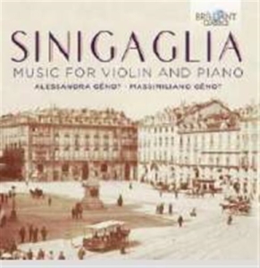 Sinigaglia Leone - Music For Violin And Piano in the group Externt_Lager /  at Bengans Skivbutik AB (1708718)