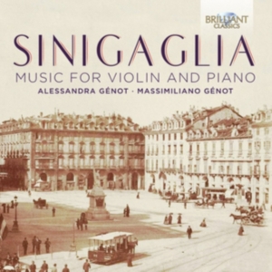 Sinigaglia Leone - Music For Violin And Piano in the group Externt_Lager / at Bengans Skivbutik AB (1708718)