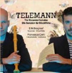 Telemann G P - The Recorder Sonatas in the group CD / Klassiskt at Bengans Skivbutik AB (1708720)