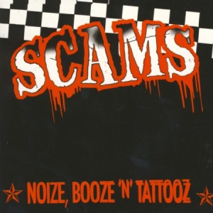 Scams - Noize Booze 'N' Tattooz in the group CD / Pop-Rock at Bengans Skivbutik AB (1710894)