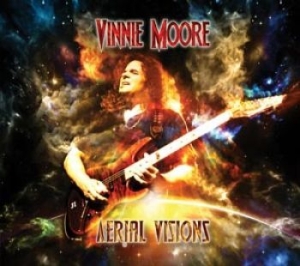 Moore Vinnie - Aerial Visions in the group CD / Hårdrock at Bengans Skivbutik AB (1712404)