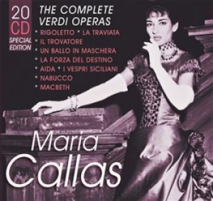Maria Callas - Verdi Opern in the group CD / Klassiskt at Bengans Skivbutik AB (1714305)