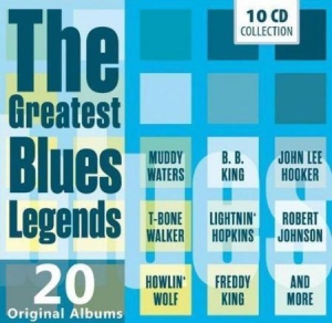 Blandade Artister - Greatest Blues Legends in the group CD / Övrigt at Bengans Skivbutik AB (1714308)