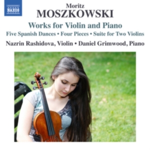 Moszkowski Moritz - Works For Violin And Piano in the group Externt_Lager / at Bengans Skivbutik AB (1714319)