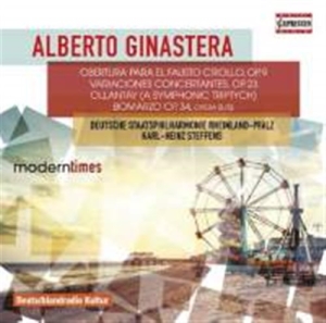 Ginastera Alberto - Orchestral Works in the group Externt_Lager /  at Bengans Skivbutik AB (1714327)
