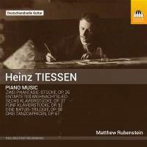 Tiessen Heinz - Piano Music in the group Externt_Lager /  at Bengans Skivbutik AB (1723605)
