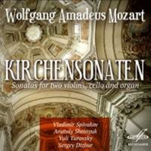 Mozart W A - Kirchensonaten in the group Externt_Lager /  at Bengans Skivbutik AB (1724188)