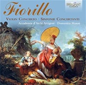 Fiorillo Federigo - Violin Concerto / Sinfonie Concerta in the group Externt_Lager /  at Bengans Skivbutik AB (1733735)