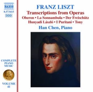 Liszt Franz - Complete Piano Music, Vol. 41 in the group Externt_Lager /  at Bengans Skivbutik AB (1735001)