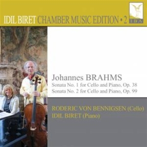 Brahms Johannes - Cello Sonatas Nos. 1 & 2 in the group Externt_Lager /  at Bengans Skivbutik AB (1735327)