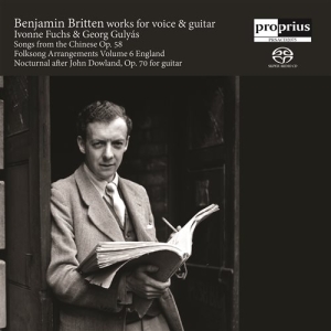 Ivonne Fuchs & Georg Gulyás - Benjamin Britten Works For Voice & in the group MUSIK / SACD / Klassiskt at Bengans Skivbutik AB (1735342)