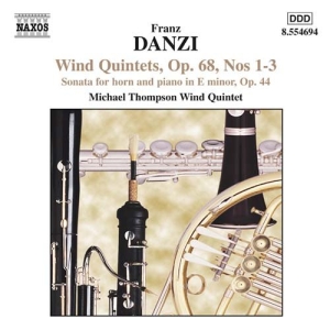 Danzi Franz - Wind Quintets Vol 3 Op 68 in the group Externt_Lager /  at Bengans Skivbutik AB (1782896)